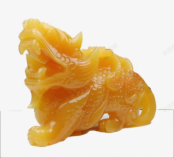 橙色貔貅png免抠素材_新图网 https://ixintu.com 产品实物 宣传单 貔貅