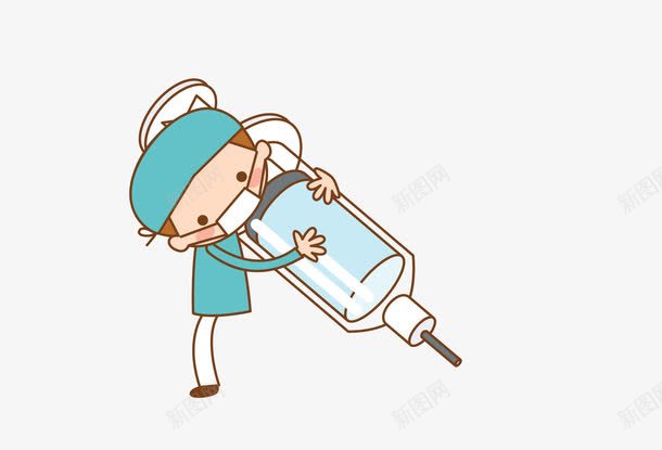 卡通护士png免抠素材_新图网 https://ixintu.com 医生 医疗 医院 护士 护士漫画 护士节插画