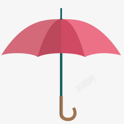粉色雨伞粉色雨伞矢量图高清图片