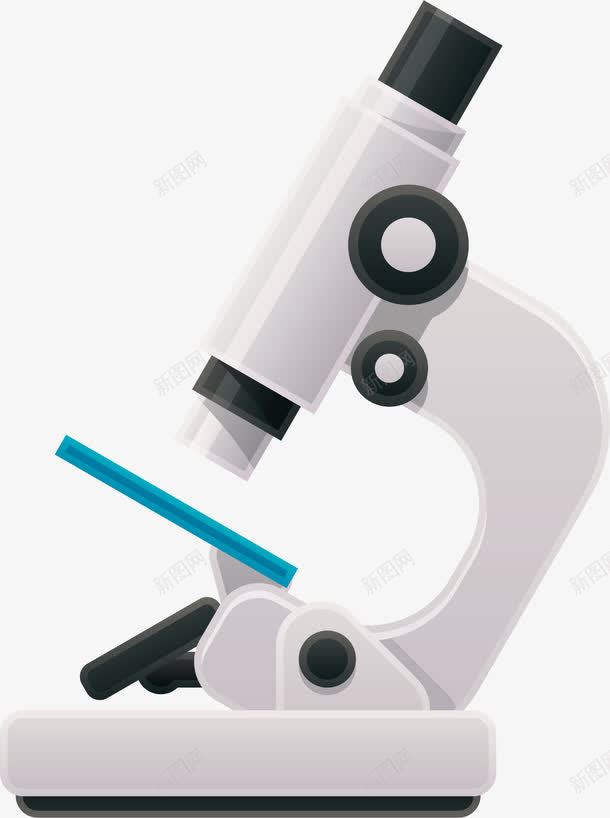 显微镜元素png免抠素材_新图网 https://ixintu.com png 元素 医疗 卡通 显微镜 生物医药 载玻片