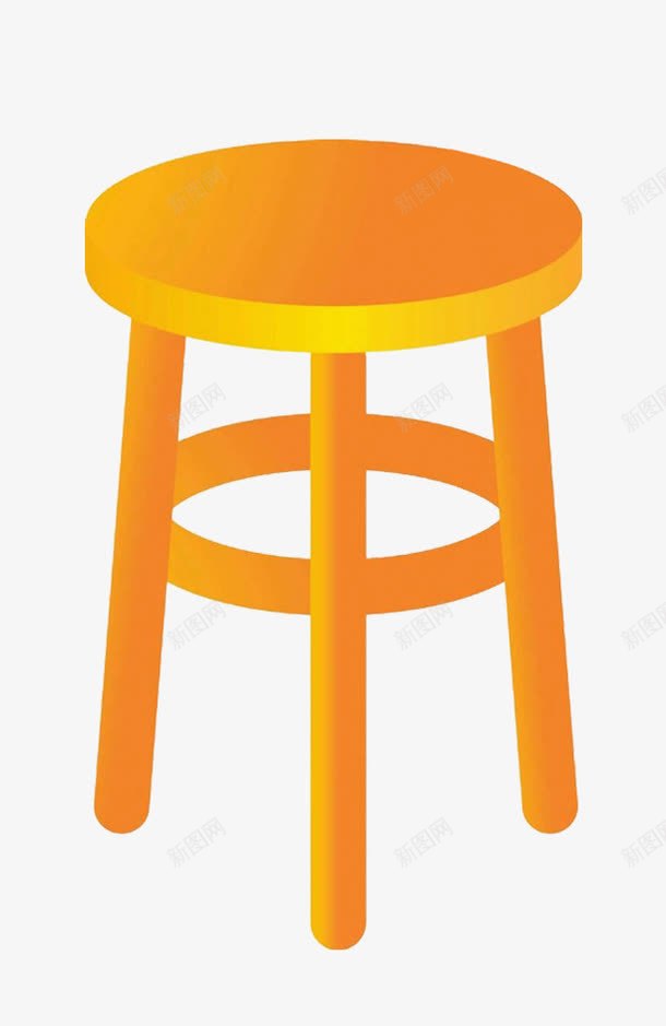 单人小椅png免抠素材_新图网 https://ixintu.com 单人 家居 户外桌椅 手绘 椅子