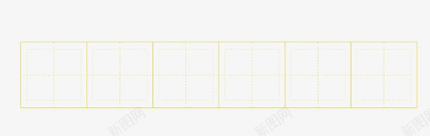 田字格矢量图ai免抠素材_新图网 https://ixintu.com 卡通 四分格 四分格生字本模板 填字格 手绘 文案背景 方格纸 汉字拼音卡 田字格 矢量图 米字格练习本 虚线田字格 黄色