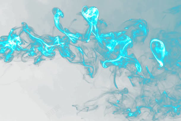 奇异的烟雾png免抠素材_新图网 https://ixintu.com 抽象 火焰 火焰喷射 炫光 缥缈 蓝色烟雾