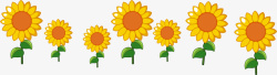 春天生机勃勃春暖花开黄色向日葵高清图片