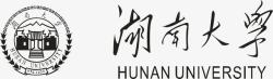 知识文化教育湖南大学logo矢量图图标高清图片