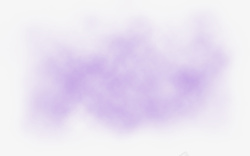 过年装饰元素紫色烟雾高清图片