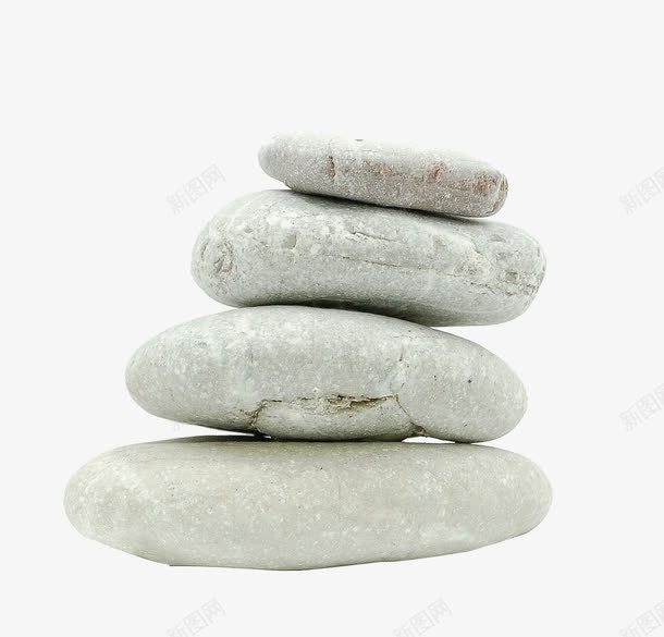叠加的石头png免抠素材_新图网 https://ixintu.com 冥想 叠石 堆石块 白色 禅宗 鹅卵石
