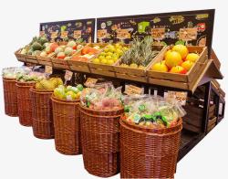 水果货架超市水架高清图片