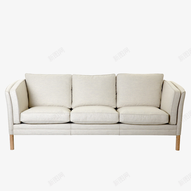 白色的简约型沙发png免抠素材_新图网 https://ixintu.com 产品实物 沙发 浅灰色 灰色 现代家具 白色 简单 简约 高端