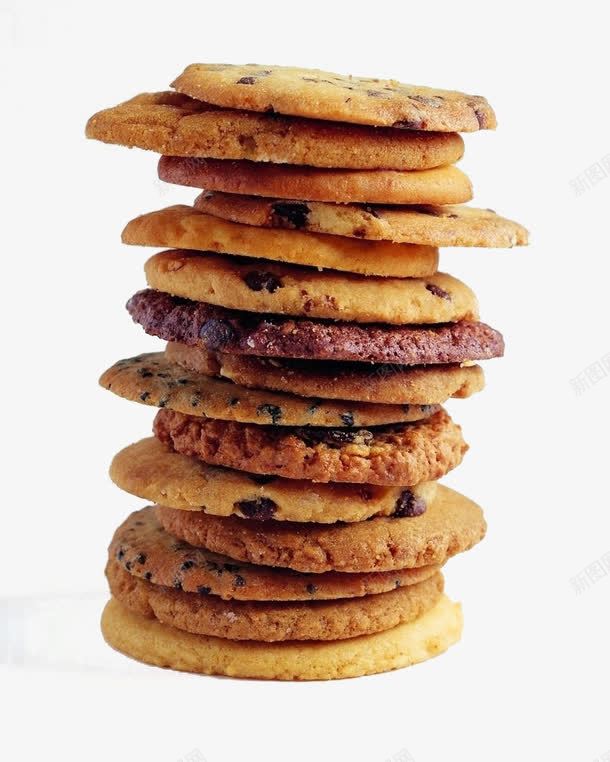 糕点美食一摞饼干png免抠素材_新图网 https://ixintu.com 点心 甜点 糕点图片素材 美味 零食 饼干图案 饼干素材