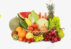 绿色农产品蔬菜水果蔬菜瓜果大全高清图片