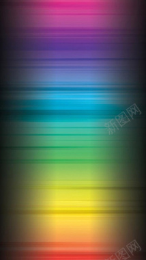 抽象彩色条纹H5背景背景