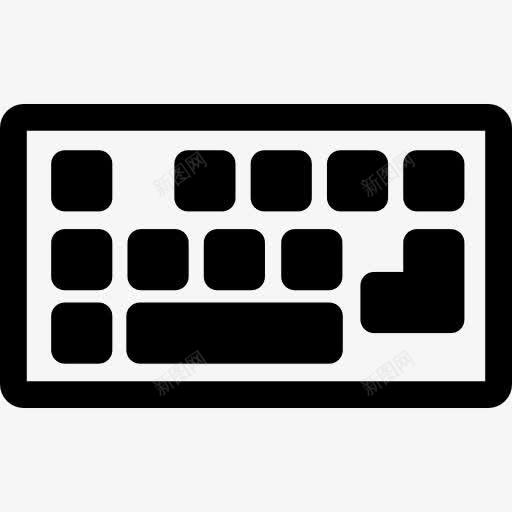 无线键盘图标png_新图网 https://ixintu.com 工具 工具和器具 数字 无线 硬件 计算机 酷的图标 键盘