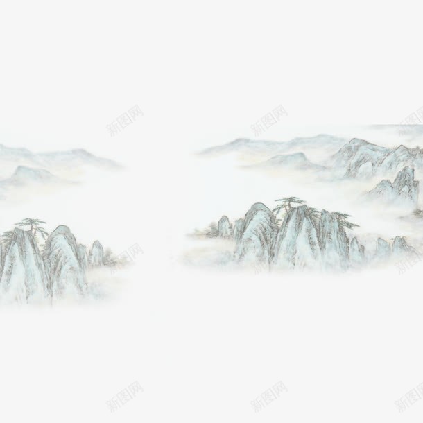 山水墨画png图片免费下载 素材7sxqggajq 新图网 山水墨画png图片免费下载 素材7sxqggajq 新图网
