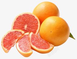 红肉柚柚子特写高清图片