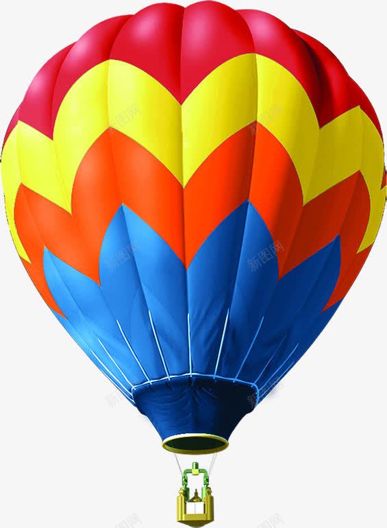 飞在空中多彩热气球png免抠素材_新图网 https://ixintu.com 多彩 热气球 空中