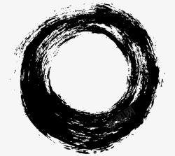 圆圈免费下载手绘黑色圆圈矢量图高清图片