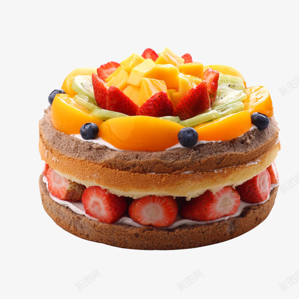 水果千层蛋糕png免抠素材_新图网 https://ixintu.com 千层蛋糕 水果蛋糕 甜食设计 芒果千层蛋糕 芒果蛋糕 蛋糕设计