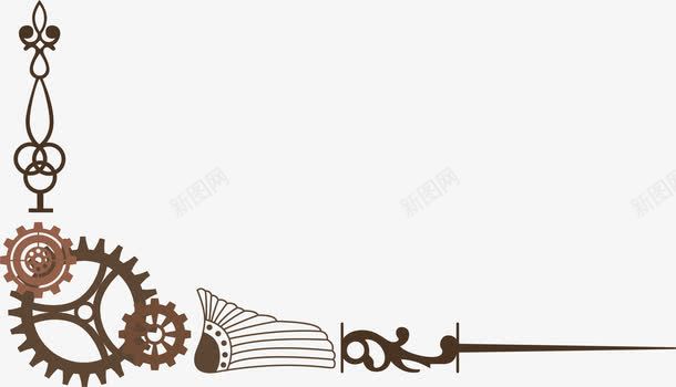 齿轮元素png免抠素材_新图网 https://ixintu.com png 元素 卡通 机械框 欧式 齿轮