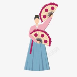 韩国舞蹈韩国艺术文化高清图片