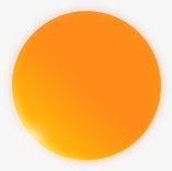 橙色圆点实心圆图标高清图片