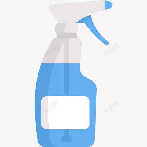 窗户清洁工图标png_新图网 https://ixintu.com 化工 洗涤剂 活性剂 消毒剂 清洗 漂白剂 玻璃清洁剂