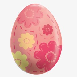 复活节矢量彩绘复活节彩蛋高清图片