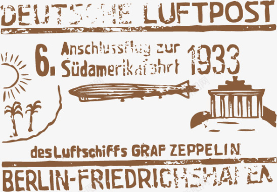 航海类邮戳图标图标