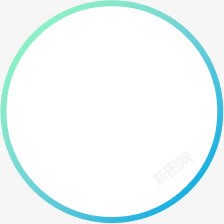 光效圆环蓝色绿色光效圆环高清图片