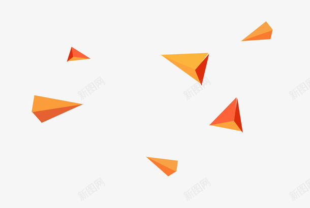 橙色的飞溅的三角碎片图png免抠素材_新图网 https://ixintu.com 三角 三角形 免抠 免抠图 橙色 碎块 碎片 飞溅 飞溅碎片