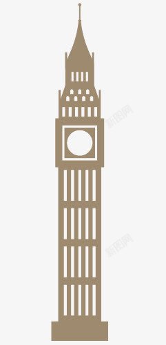 英国风格钟塔高清图片