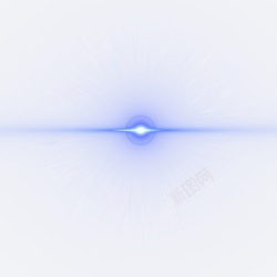 发射光效png素材蓝色中心发射光效高清图片