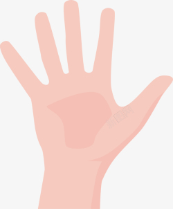 手势数字8动作手势数字五动作卡通矢量图高清图片