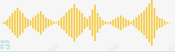 黄色波形音频声波电流线条元素素矢量图png图片免费下载 素材7xseejvkj 新图网