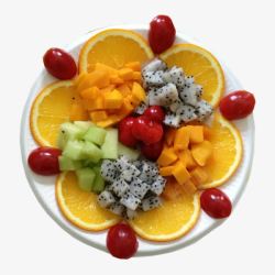 水果蔬菜沙拉水果拼盘高清图片