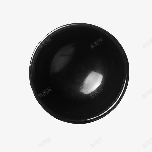黑色碗形png免抠素材_新图网 https://ixintu.com 光泽 反光 圆形 渐变 白色 碗形 高光 黑色