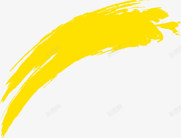 手绘黄色水彩png免抠素材_新图网 https://ixintu.com 一抹 一抹水彩 免抠PNG 手绘 抽象 水彩 简约 黄色