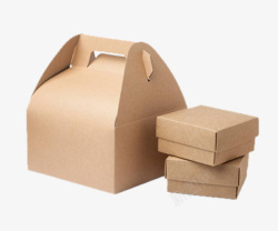 手提纸箱手提式包装纸盒纸箱高清图片