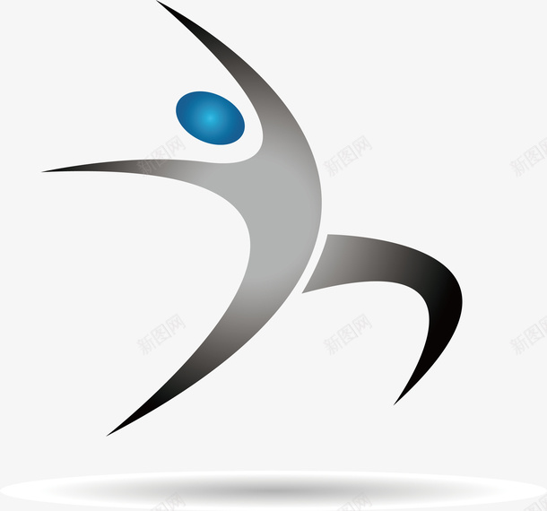体育运动跳远图标元素png_新图网 https://ixintu.com logo设计 体育 体育运动 奥运会 标志 简约的 设计 跳远图标 运动 运动会 运动小人