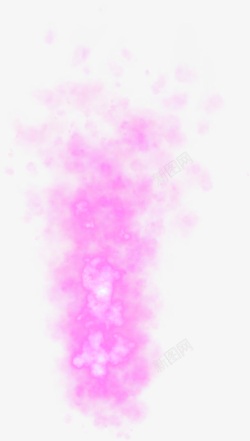 紫色粒子紫烟高清图片