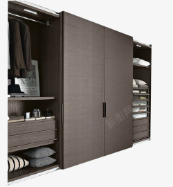 整体设计简约臻乐家定制移门衣柜高清图片