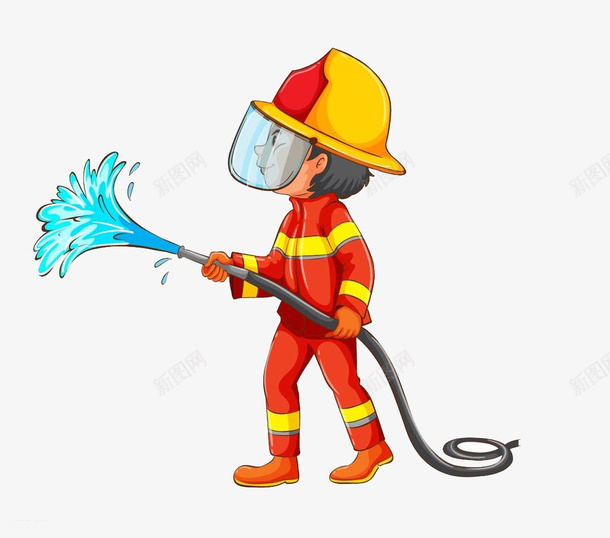 消防员卡通png免抠素材_新图网 https://ixintu.com 卡通 卡通消防员救援 图片 消防logo 消防员 消防安全责任人 素材