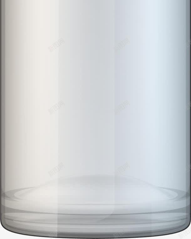 白色透明瓶子png免抠素材_新图网 https://ixintu.com 免抠PNG 卡通 玻璃瓶 瓶子 简约 酒瓶
