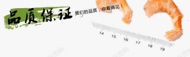 品质保证虾肉图png免抠素材_新图网 https://ixintu.com 品质保证 淘宝详情页说明 虾肉图