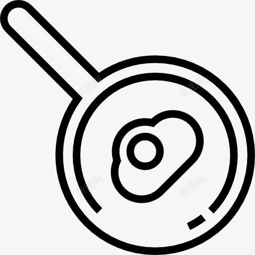 潘图标png_新图网 https://ixintu.com 厨房用具 器皿 家具和家居 工具 烹饪 煎 煎锅 锅