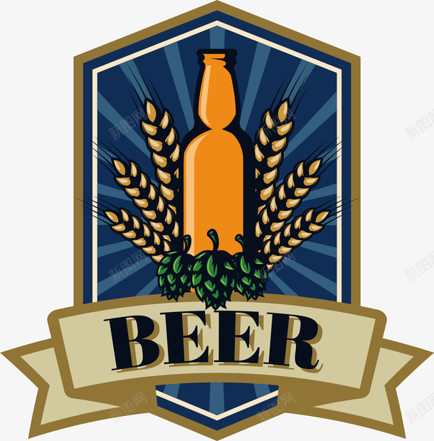 酒瓶比利时啤酒花图标png_新图网 https://ixintu.com 包装 啤酒饮料 喝啤酒 国外啤酒 比利时啤酒 比利时啤酒LOGO 比利时啤酒花 瓶子