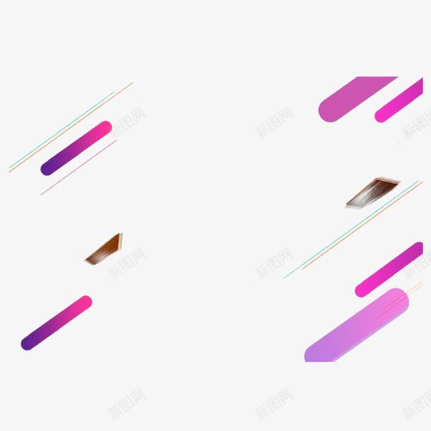 紫色渐变斜纹png免抠素材_新图网 https://ixintu.com 倾斜 光泽 斜纹 斜线 氛围 活动 渐变 电商 紫色