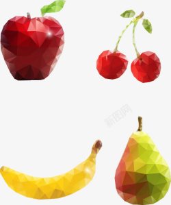 苹果公司手绘水果图标高清图片