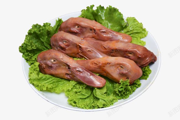 美味卤鸭头png免抠素材_新图网 https://ixintu.com 传统美食 卤味熟食 卤菜 川菜 美食 酱鸭头 餐饮美食 鸭头 鸭子 鸭胗 鸭脚 鹅头 麻辣