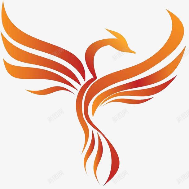 金色凤凰图标png_新图网 https://ixintu.com logo 凤凰图腾 凤凰标志 金色凤凰 金色鸟 金鸟